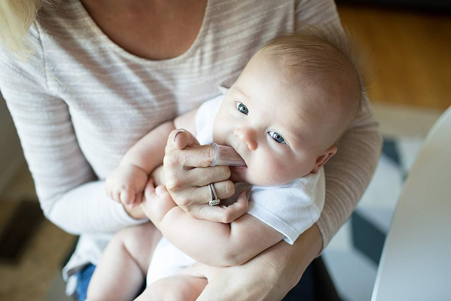 Tooth Brush- Silicone Baby Finger Tooth Brush For Toddler